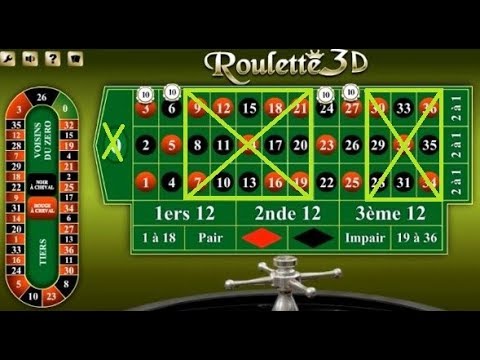 Comment gagner à la Roulette de casino avec quatre mises qui paient onze pour un.