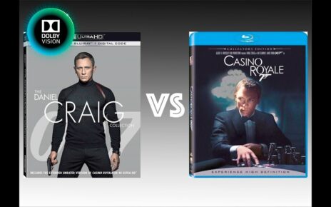 ▶ Comparison of Casino Royale 4K (2K DI) Dolby Vision vs Regular Version