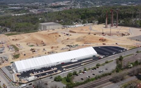 Construction progressing on Danville casino