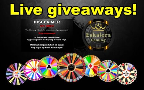 Crazy Time – Sunday LIVE Give aways! #gcash #onlinecasino #crazytime #evolution #giveaway #eskalera