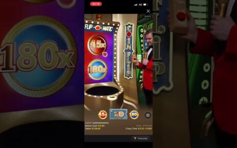 Crazy time big hit coinflip 15x topslot jackpot online casino