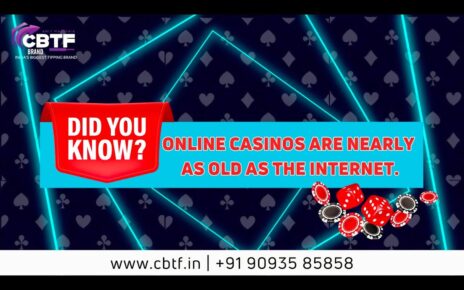 DID YOU KNOW? ONLINE CASINO ARE NEARLY AS OLD AS THE INTERNET