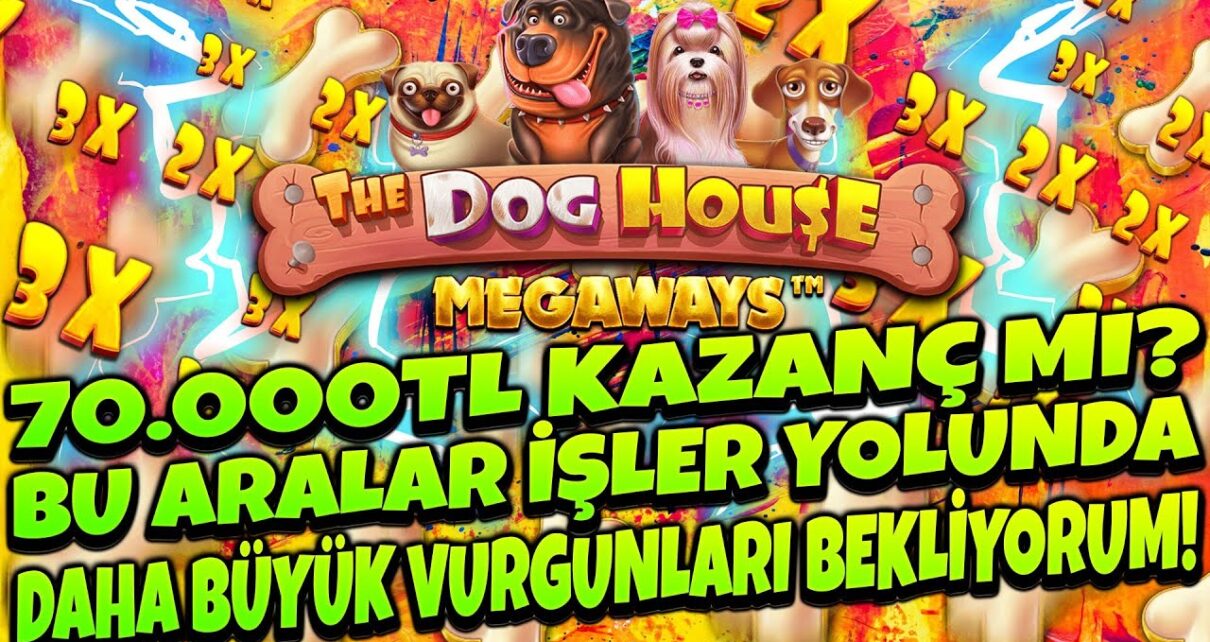 DOG HOUSE MEGAWAYS |?ETKİNLİK VAR ! UZUN ZAMANDIR GELMİYORDU BÖYLESİ EFSANE?#slot #casino #doghouse