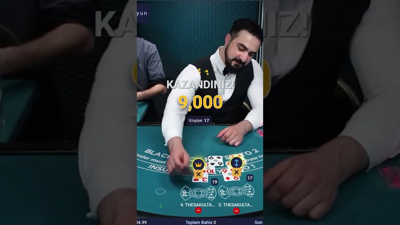 DÜNYANIN EN AGRESİF KRUPİYESİ PART 2 #blackjack #21