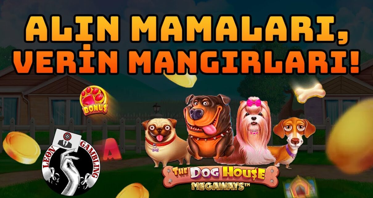 ?#DogHouseMegaways’te Köpeklerle Süper İş Birliği! – Leon Gambling #slot#casino#slotoyunu#casinoslot