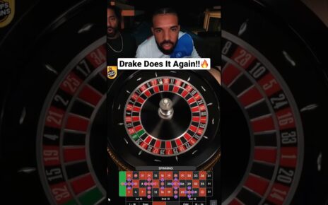 Drake Does It Again On Roulette!! #drake #bigwin #roulette #maxwin #casino #shorts #reels