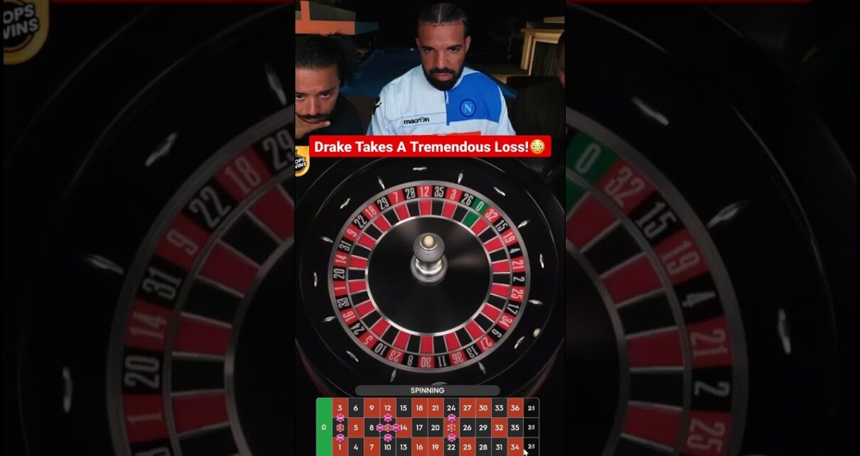 Drake Takes A Tremendous Loss On Roulette!
