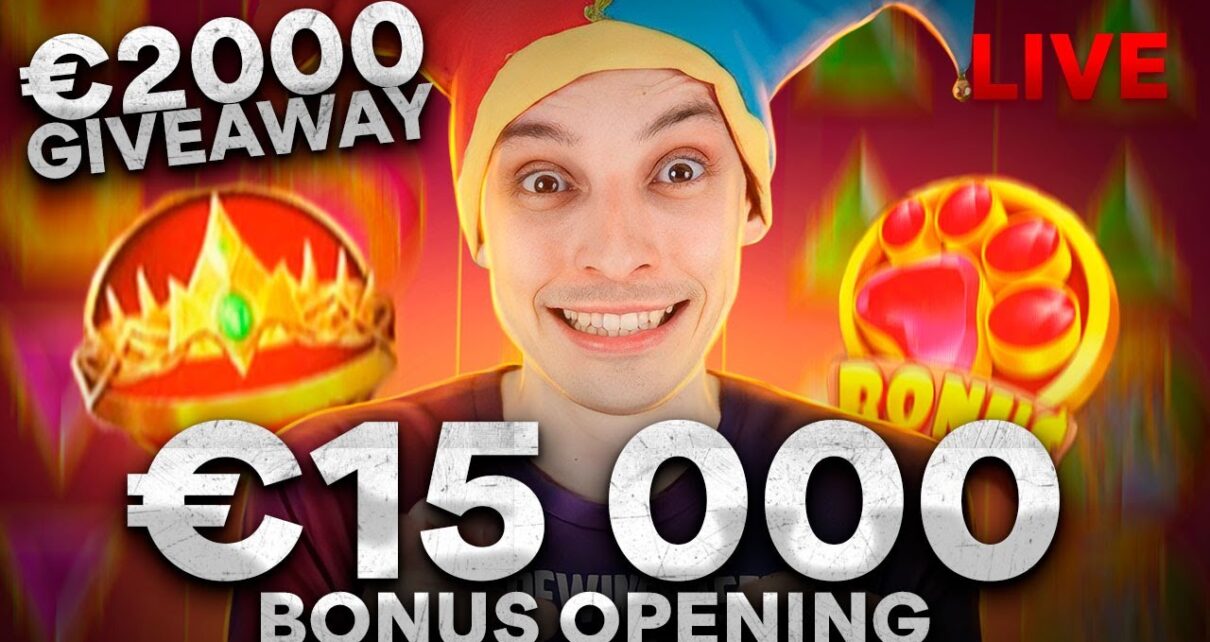 €15 000 BONUS OPENING ? CASINO STREAM with mrBigSpin JET