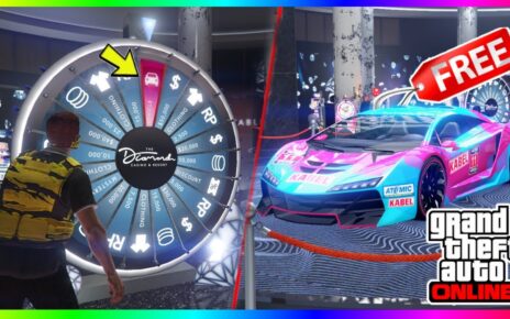 *EASY* HOW TO WIN THE PODIUM CAR EVERY SINGLE TIME IN GTA 5 ONLINE 2023 | LUCKY PODIUM WHEEL