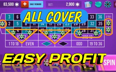 EASY WIN ALL COVER | how To Earn Money Online Casino | Roulette Strategy To Win | Roulette