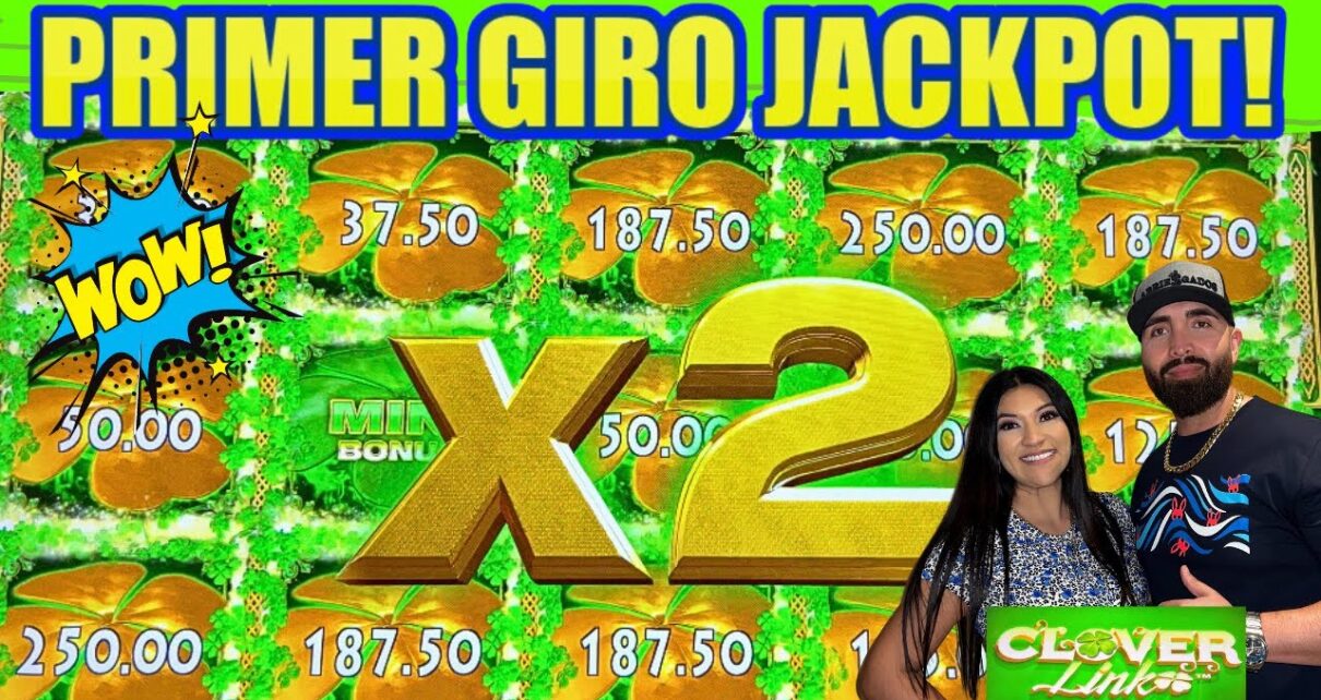 ? EPICO! PRIMER GIRO JACKPOT EN CLOVER LINK SLOT !! EL TREVOL DE LA SUERTE !!