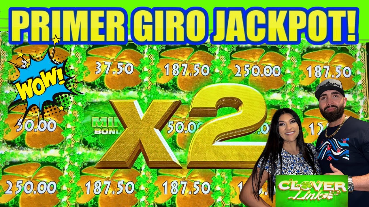 ? EPICO! PRIMER GIRO JACKPOT EN CLOVER LINK SLOT !! EL TREVOL DE LA SUERTE !!