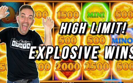 EXPLOSIVE WINS ➤ HIGH LIMIT at Agua Caliente Casino