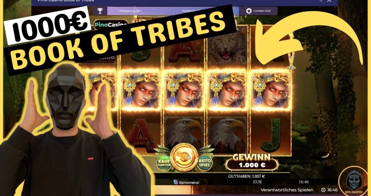 Endlich Book Of Tribes Freispiele + Mega hit im Basegame | Online Casino Deutschland