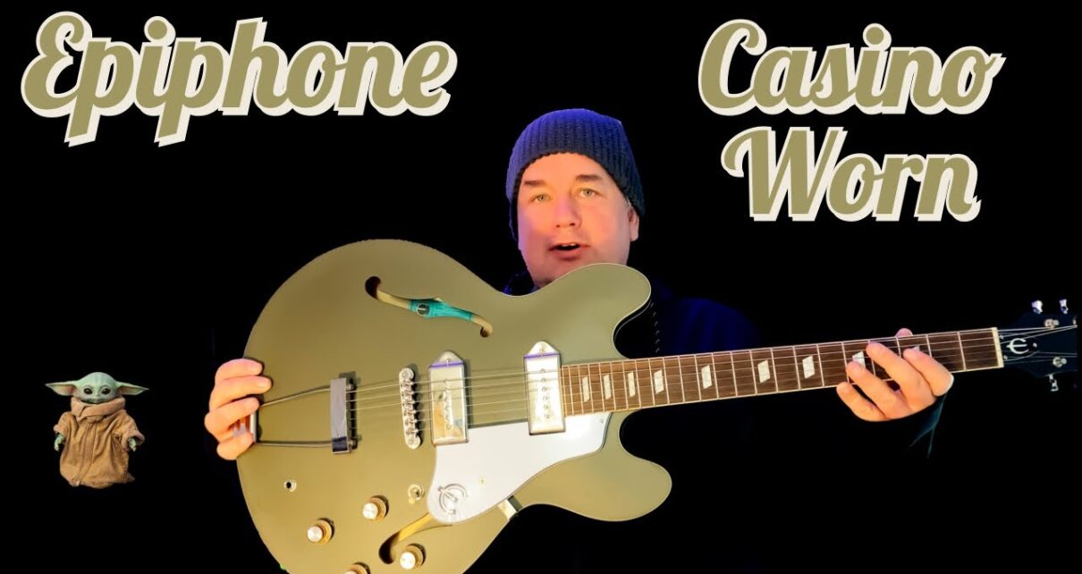 Epiphone Original Casino Worn Olive Drab