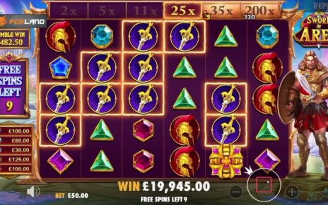 ?Foxland Online Casino?SWORD OF ARES ? DON’T TRY THIS AT HOME! ? HUGE BET BIG WIN!