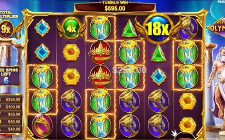 GATES OF OLYMPUS – BONUS BUY ONLINE CASINO –  BIG TUMBLEWIN WITH 18X MULTIPLIER