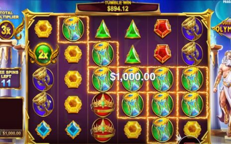 GATES OF OLYMPUS HIT 10 HOURGLASSES – BIG TUMBLEWIN – BONUS BUY ONLINE CASINO