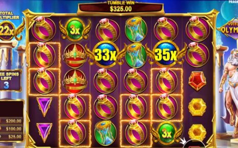 GATES OF OLYMPUS – HIT RINGS WITH 35X MULTIPLIER – BONUS BUY ONLINE CASINO ONLINE SLOT