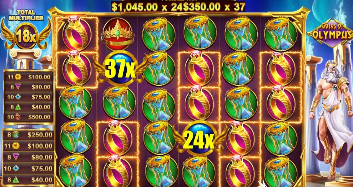 GATES OF OLYMPUS INSANE TUMBLEWINS WITH 37X MULTIPLIER – BONUS BUY ONLINE CASINO ONLINE SLOT