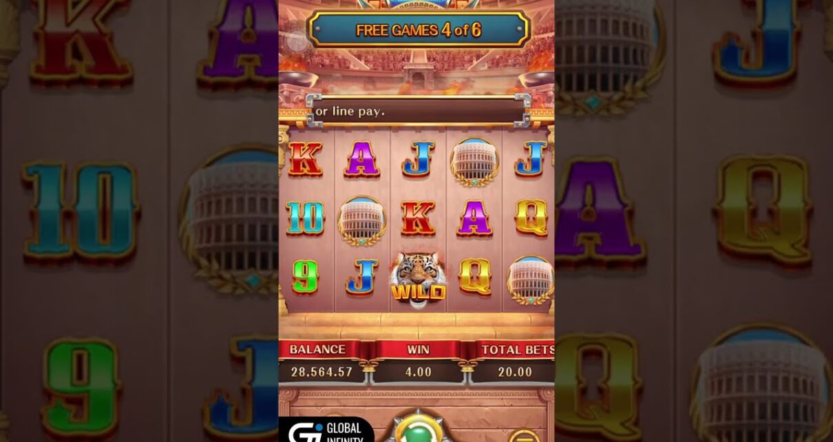 GLORY OF ROME // GLOBAL INFINITY ONLINE CASINO ??