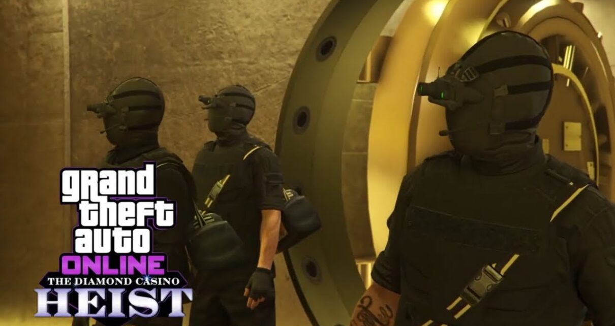 GTA 5 Online – Casino Heist: Silent & Sneaky – Cash – .9M (No Commentary) PS4 Gameplay