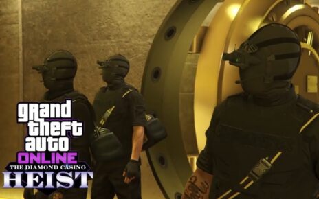 GTA 5 Online – Casino Heist: Silent & Sneaky – Cash – .9M (No Commentary) PS4 Gameplay