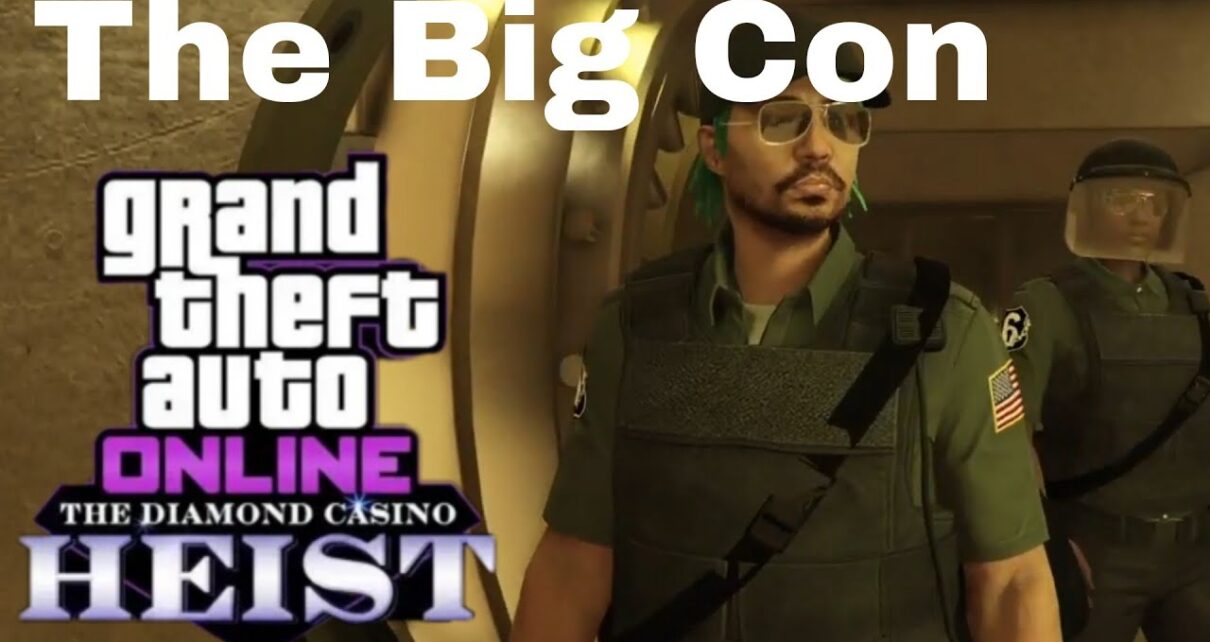 GTA 5 Online – Casino Heist: The Big Con ,500,000 W/Elite (No Commentary) PS4 Gameplay