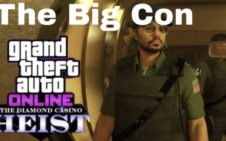 GTA 5 Online – Casino Heist: The Big Con ,500,000 W/Elite (No Commentary) PS4 Gameplay