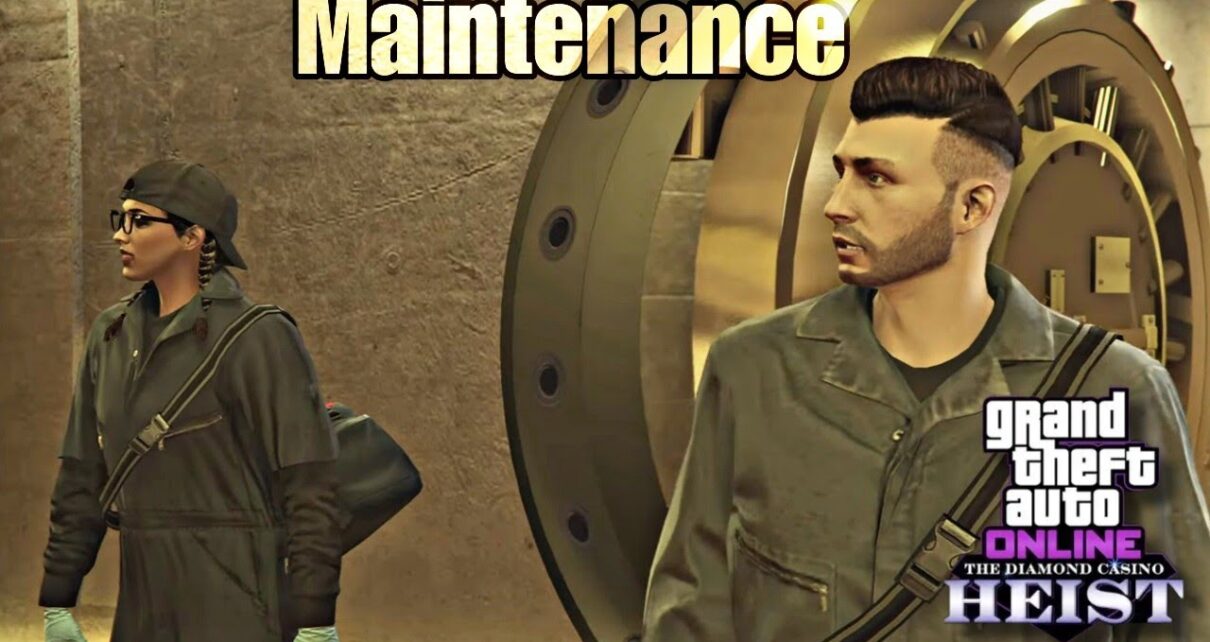 GTA 5 Online Casino Heist: The Big Con – Maintenance – Gold (No Commentary) Ps5 Gameplay.