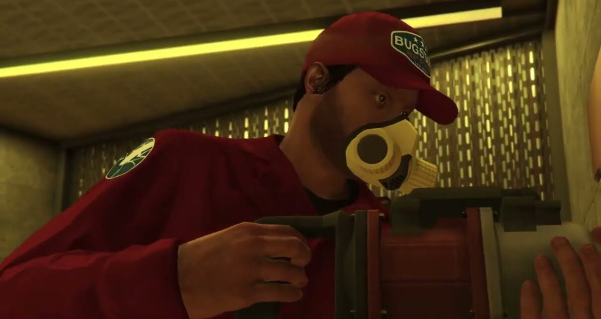 GTA Online CASINO HEIST- BUGSTARS ENTRANCE PERFECT UNDETECTED EASY GUIDE
