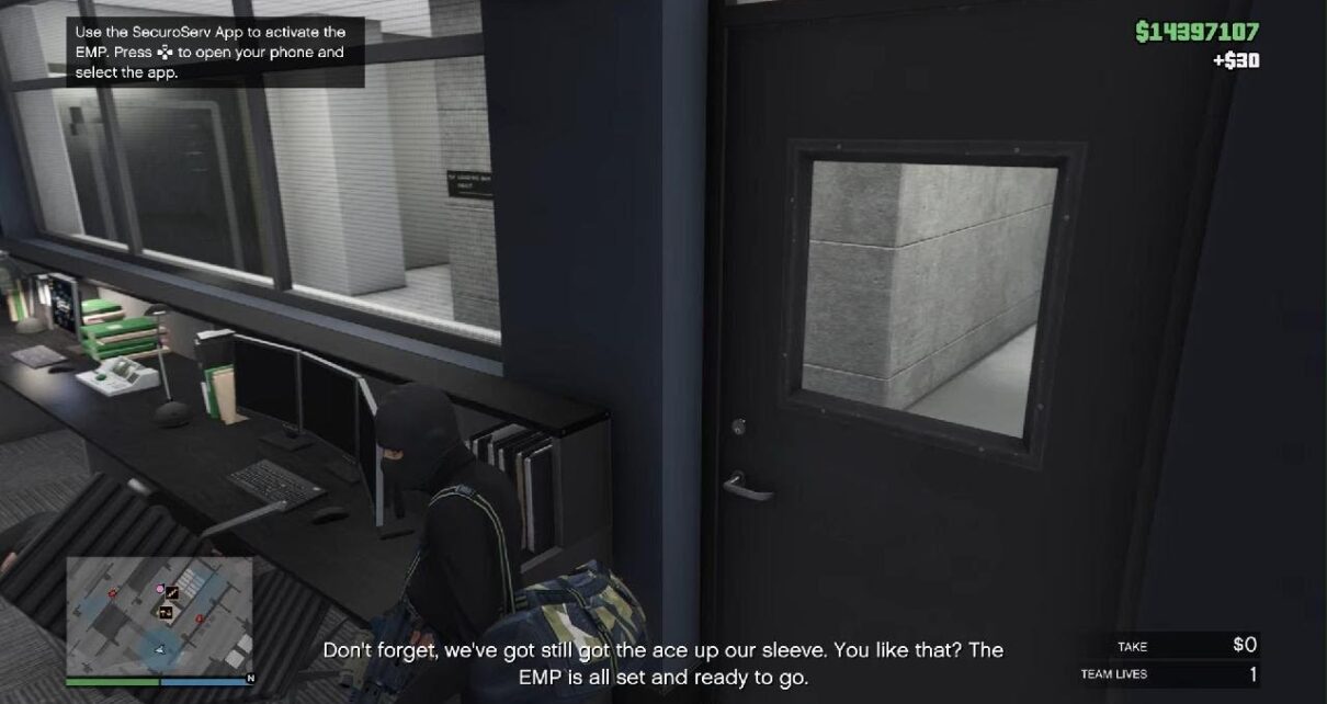 GTA Online Casino Heist – Silent & Sneaky – Target: Artwork  w/ @TysJustVibinB || PS5 4K Version