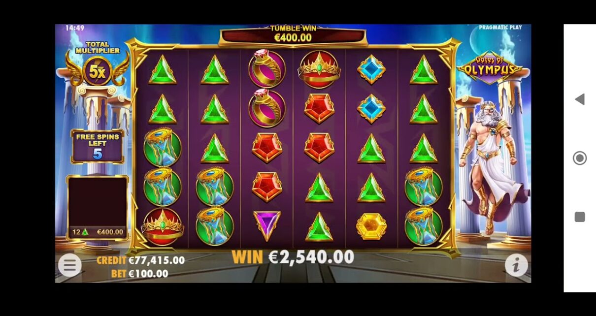 Gates of olympus online casino sensational jackpot winning (3)