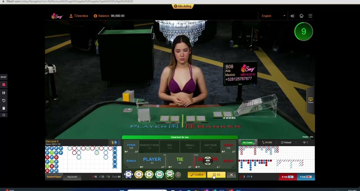 Giải trí Game Online Casino tại 99BET