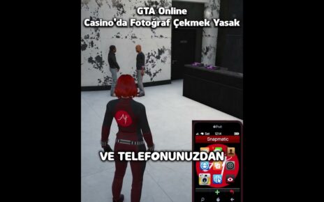 Gta Online – Casino’da Fotoğraf Çekmek Yasak – #shorts #gta #gta5 #oyun #gtaonline #gaming