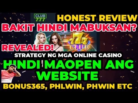 HINDI MABUKSAN ang PHLWIN BONUS365 etc I BAKIT BINABAGO NG ONLINE CASINO ANG DOMAIN EXTENSION REVIEW