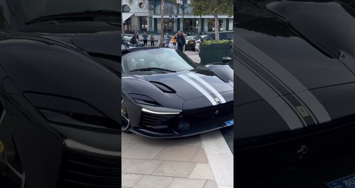 HYPERCAR and SUPERCAR Crossing Monte – Carlo Casino Monaco