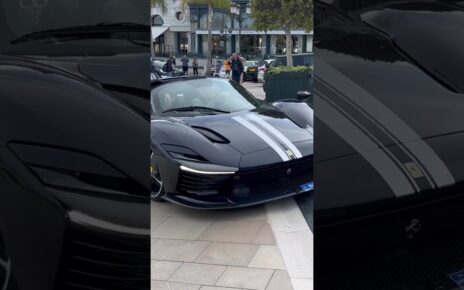 HYPERCAR and SUPERCAR Crossing Monte – Carlo Casino Monaco