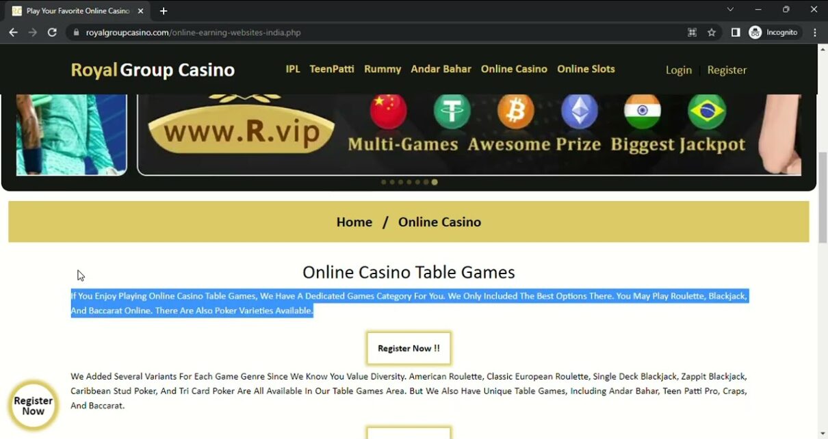 How to Play Live Casino | Online Casino | Online Earning Websites | Earn Money Online