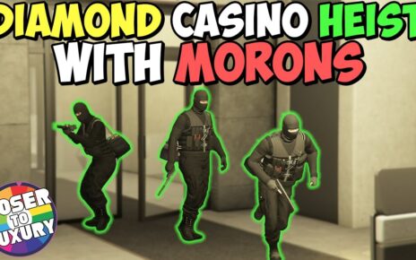 I Joined a RANDOM Diamond Casino Heist With 2 MORONS in GTA 5 Online |  Loser to Luxury EP 51