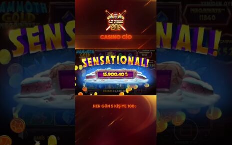 ⭐️İNANILMAZ KAZANÇ BÖYLESİNİ DAHA ÖNCE GÖRMEDİNİZ!⭐️SLOT SİZDEN GELENLER⭐️ #slot #casino #shorts