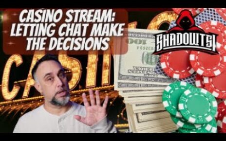 Interactive Online Casino Stream: Letting Chat Make the Decisions