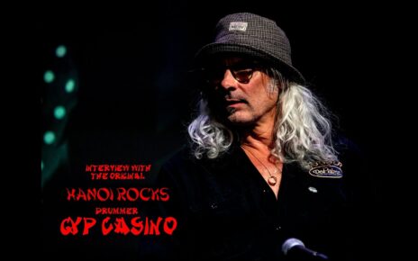 Interview with the original Hanoi Rocks drummer Gyp Casino / 22.09.2022