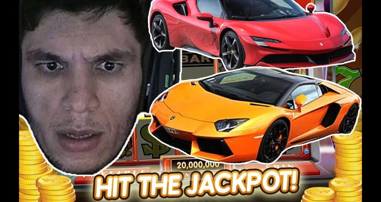 LAMBORGHINI & FERRARI FROM ONLINE CASINO GAMBLING? TRAINWRECKZ MOMENTS 1