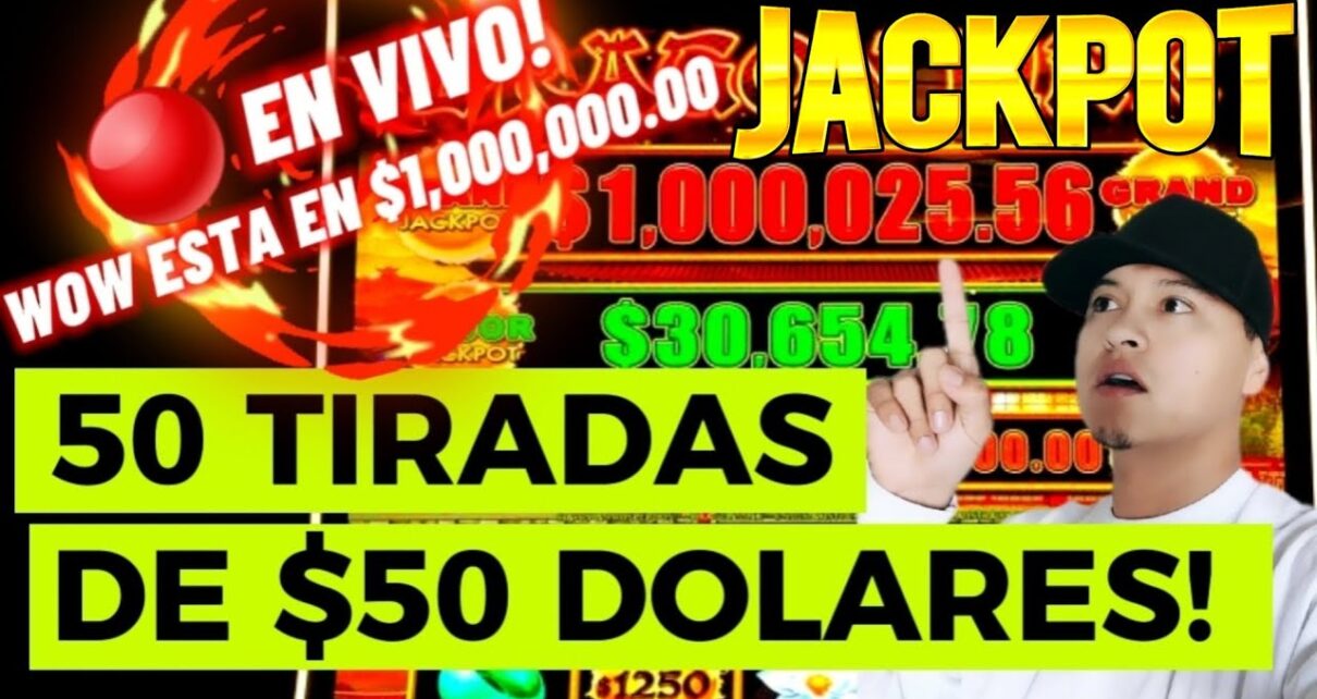 ?LIVE CASINO JACKPOT!  LA APUESTA EN LA MÁQUINA DE ,000,000 DE DÓLARES