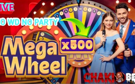 LIVE CASINO MEGA WHEEL X500 NO WD NO PARTY