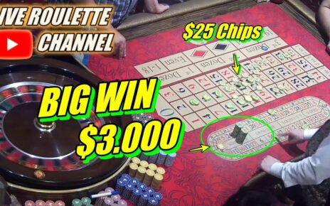 ? LIVE ROULETTE | ? Dolar Session  Chips Bets ? In Las Vegas Casino ? Exclusive  ✅ 2023-05-05