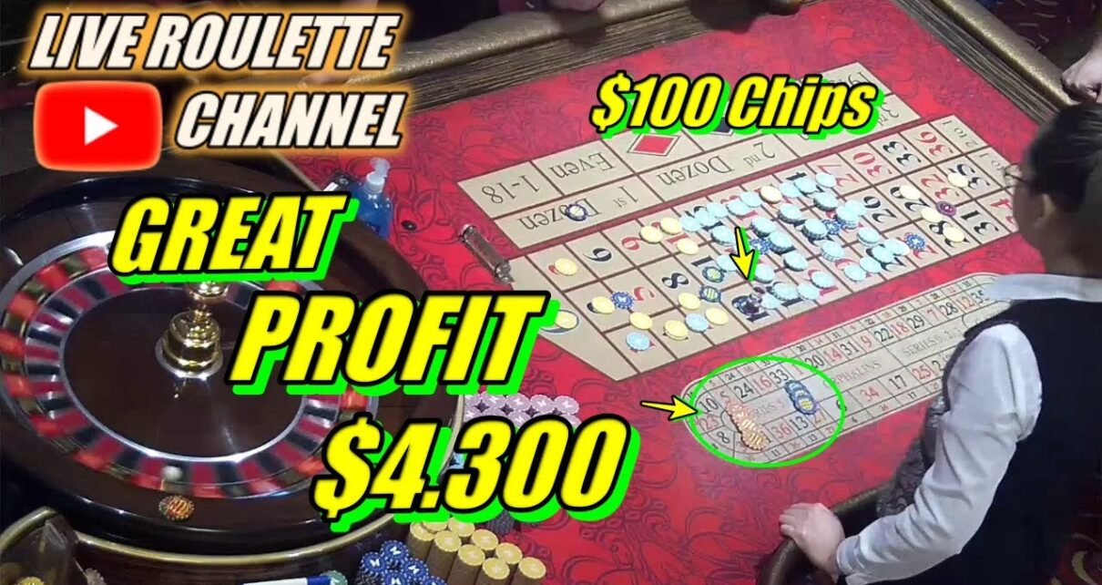 ? LIVE ROULETTE | ? GREAT turn a profit  In Las Vegas Casino ? Big Win ?4.300 Exclusive ✅ 2023-05-06