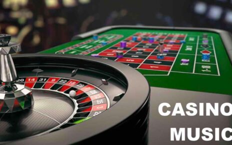 Las Vegas Casino Music Video For dark Game of Poker, Blackjack, Roulette Wheel and Slots