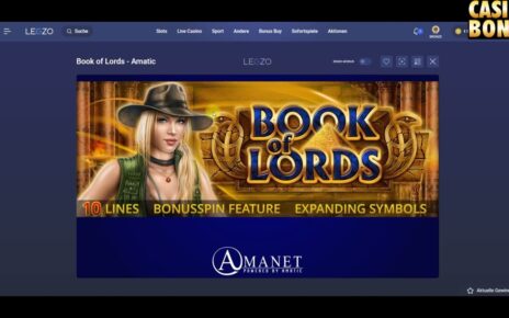 Legzo Online Casino Bewertung exklusiv bei uns!